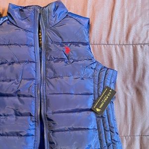 Blue vest, New with tags